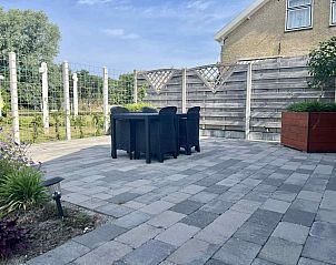 Gezellige woonkamer in vakantiehuis ZE086, Noordwelle, Schouwen-Duiveland, Zeeland.