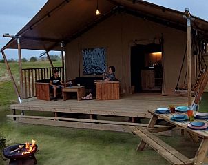 Unterkunft 601346 - Ferienhaus Schouwen-Duiveland - Vakantiehuis Camping Hofstede Zonnevliet - Safaritent