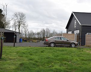 Parkplatz und Umgebung des Ferienhauses in Koudekerke, Zeeland.