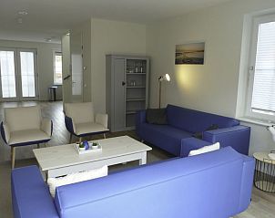 Comfortabele zithoek in Vakantiehuis Dishoek Dunes Residence, Koudekerke, Walcheren, Zeeland.