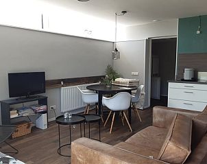 Heller Innenraum mit Kche in Ferienhaus in Koudekerke, Zeeland