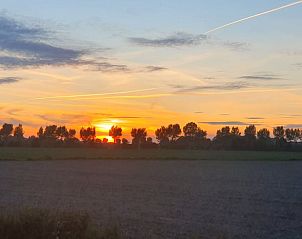 Atemberaubender Sonnenuntergang bei Ferienhaus in Koudekerke, Walcheren
