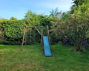 Playground in the garden of VZ2330 Holiday home Oostkapelle, Walcheren, Zeeland.