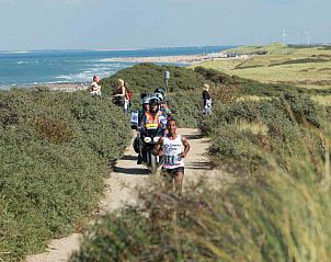 Natuurrijke omgeving bij ZE319 vakantiehuis Oostkapelle Walcheren met wandelroutes