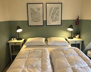 Comfortabele slaapkamer in VZ1162 Vakantiehuis in Oostkapelle, Walcheren met tweepersoonsbed.