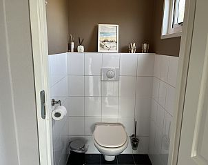 Beach painting in ZE1509 vacation home, Oostkapelle, Zeeland.