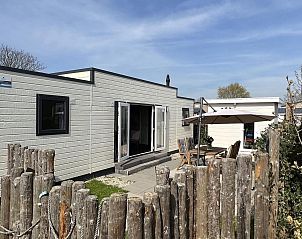 VZ652 Chalet Oostkapelle with sunny terrace in Walcheren, Zeeland.