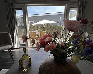 View from living room of VZ652 Chalet Oostkapelle, Walcheren.
