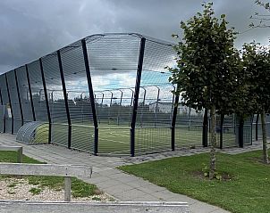 Sports field near VZ652 Chalet Oostkapelle, Walcheren, Zeeland.
