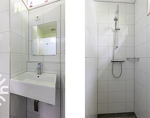 Kinderkamer met stapelbed in vakantiehuis ZE228, Oostkapelle, Zeeland.