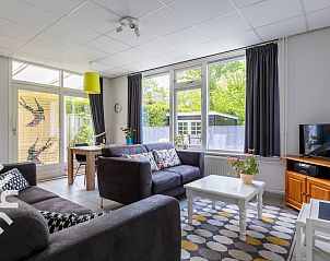 Kinderkamer met stapelbed in vakantiehuis ZE228, Oostkapelle, Walcheren, Zeeland.