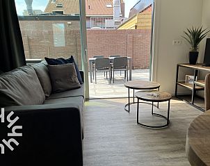 Auenbereich des Ferienhauses ZE730 in Westkapelle, Walcheren, Zeeland fr Entspannung und Gemtlichkeit.