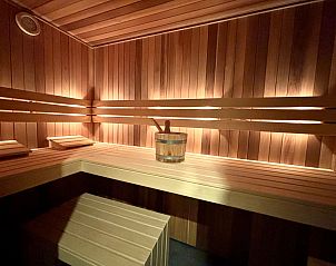 Gemtliche Sauna im Ferienhaus Beach House Westkapelle 103 D, ideal fr Entspannung in Westkapelle, Walcheren.