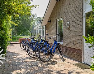 Luchtfoto van vakantiehuis ZE1200 in Domburg, Walcheren, Zeeland.