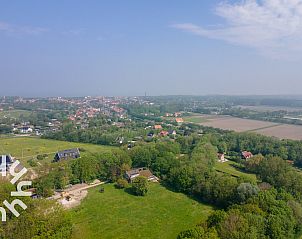 Knusse slaapkamer met dakraam in vakantiehuis ZE1200, Domburg, Zeeland.