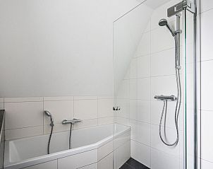 Tweede slaapkamer in VZ969 Vrijstaand vakantiehuis in Vlissingen, Walcheren, met tweepersoonsbed.