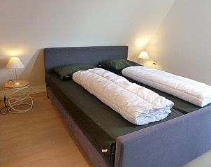 Comfortabele slaapkamer in VZ1122 Luxe vakantiewoning in Vlissingen, Walcheren, Zeeland.