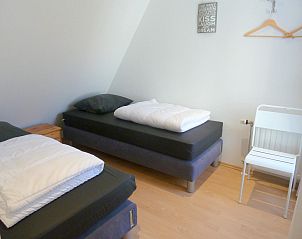 Tweepersoonskamer in VZ1122 Luxe vakantiewoning in Vlissingen, Walcheren, Zeeland.