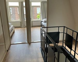 Zonnige bovenverdieping in VZ2419 Vakantiewoning Vlissingen met uitzicht op Vlissingen.