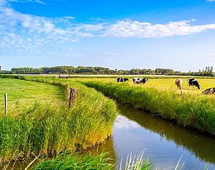 Panoramisch uitzicht op vakantiehuis ZE415 en omgeving in Aagtekerke, Walcheren.