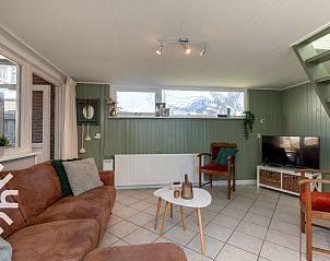 Uitzicht op het strand nabij vakantiehuis ZE1387 in Aagtekerke, Walcheren, Zeeland.