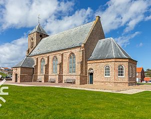 Uitzicht op Zoutelande vanaf vakantiehuis ZE281 in Walcheren, Zeeland.