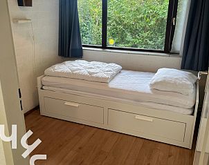 Bord met informatie over vakantiehuis ZE281 in Zoutelande, Walcheren, Zeeland.