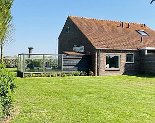 Uitzicht op het platteland vanuit VZ178 Vakantiehuis Zoutelande in Walcheren.