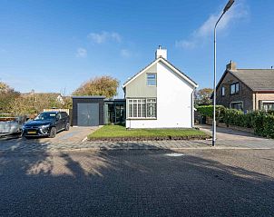 Schlafzimmer mit Stranddekor im Ferienhaus ZE1201, Zoutelande, Walcheren, Zeeland.