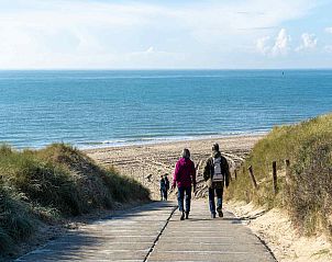 Blick auf die Kste von Zoutelande, Walcheren in der Nhe des Ferienhauses ZE1201.