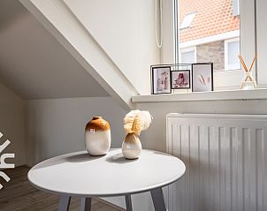 Slaapkamer met eenpersoonsbed in vakantiehuis ZE679, Zoutelande, Walcheren, gezellig en knus.