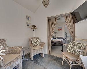 Luchtfoto van Zoutelande, Walcheren, met locatie van vakantiehuis ZE238.