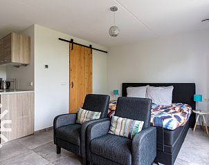 Modern kitchen in vacation home ZE583 in Vrouwenpolder, Walcheren, equipped with all conveniences in Zeeland.