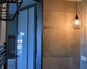 Cozy lighting in bathroom of Holiday home in Vrouwenpolder, Walcheren, Zeeland.