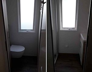 Terras met eettafel bij ZE030 vakantiehuis in Vrouwenpolder, Walcheren.