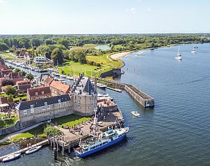 Local market in Veere near vacation home ZE120, Walcheren, Zeeland.
