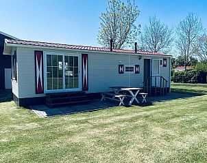 VZ235 Chalet Veere in Veere, Zeeland met ruime groene tuin en terras