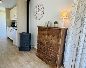 Keuken in VZ235 Chalet Veere in Veere, Walcheren met moderne apparatuur