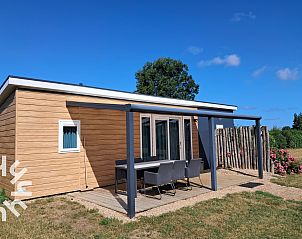 Plattegrond van accommodatie ZE1265 in Meliskerke, Walcheren, Zeeland.