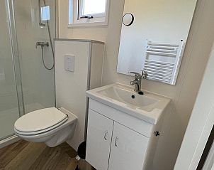 Slaapkamer met stapelbed in VZ627 Chalet Meliskerke, Walcheren