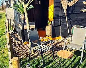 Informatiebord over de omgeving bij Vakantiehuis in Middelburg, Walcheren, Zeeland met wandelroutes.