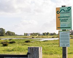 Natuurrijk landschap bij Vakantiehuisje in Middelburg, Walcheren, Zeeland.
