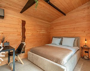 Comfortabele slaapkamer met keuken in vakantiehuis ZE1540 in Middelburg, Walcheren, Zeeland.