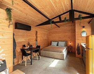 Luxe regendouche in vakantiehuis ZE1540 in Middelburg, Walcheren, Zeeland.