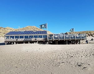 Strandpaviljoen De Botanist nabij Vakantiehuisje in Biggekerke, Walcheren, Zeeland.