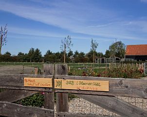 Eingang zum Ferienhaus in Ritthem mit lndlicher Umgebung, Walcheren, Zeeland.