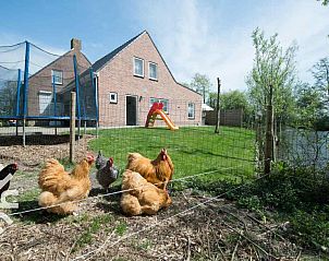 Moderne woonkamer van ZE646 vakantiehuis in Grijpskerke, Walcheren, Zeeland.