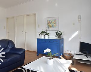 Ruime parkeerplaats bij vakantiehuis ZE159 in Groot Valkenisse, Walcheren, omgeven door groen.