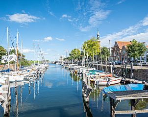 Pittoreske haven in de buurt van vakantiehuis ZE1556 in Gapinge, Walcheren.