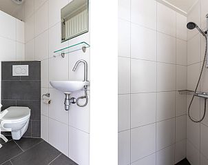 Slaapkamer met stapelbed in vakantiehuis ZE364, Koudekerke-Dishoek, Walcheren.